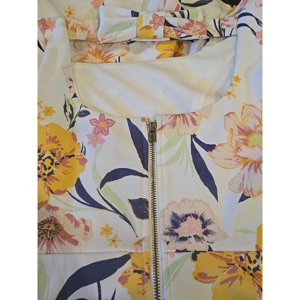 City Studio Juniors Dress Size 3 Fully Lined Floral Spring Dance Church (C-17) - Picture 8 of 8